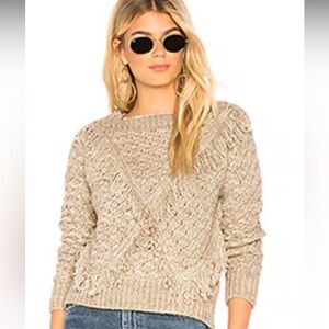 Majorelle Cable Knit Sweater